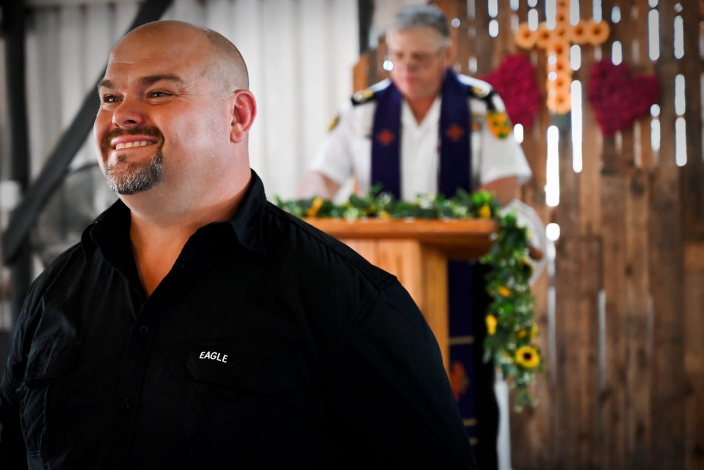 Wedding ceremony by Dr. Gerrit Rademeyer in Vredendal