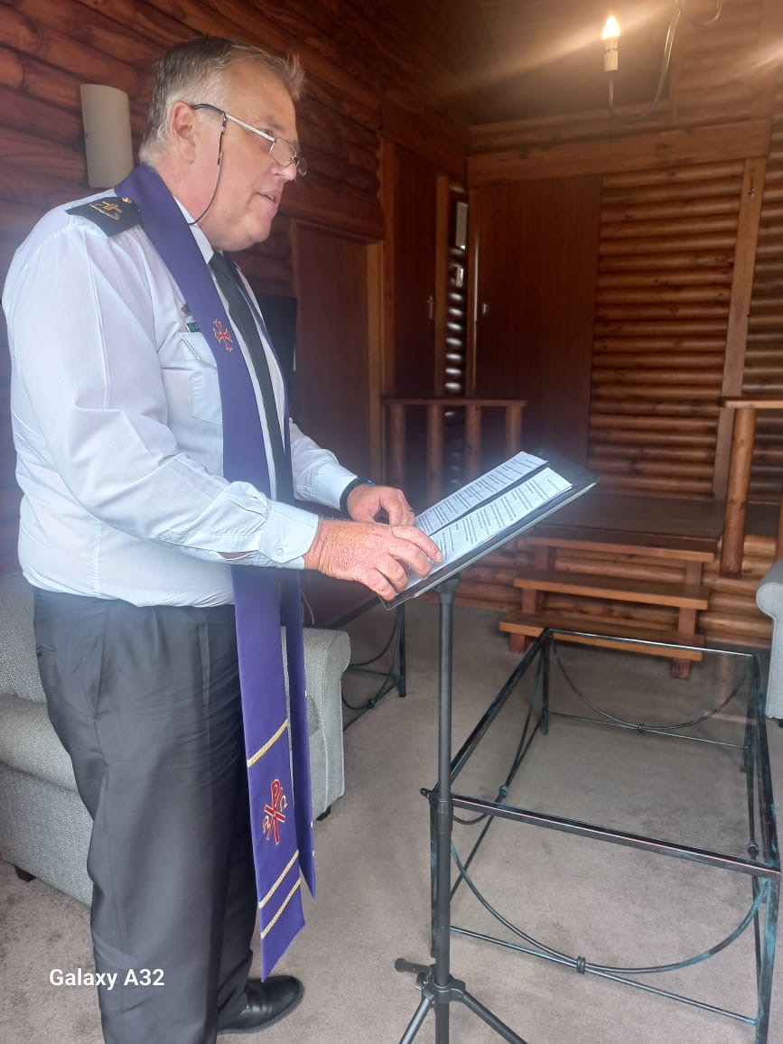Wedding ceremony by Dr. Gerrit Rademeyer in Vredendal