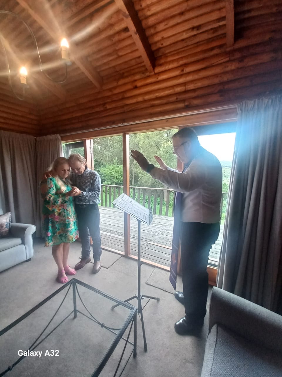 Wedding ceremony by Dr. Gerrit Rademeyer in Vredendal