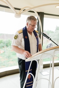 Wedding ceremony by Dr. Gerrit Rademeyer in Vredendal