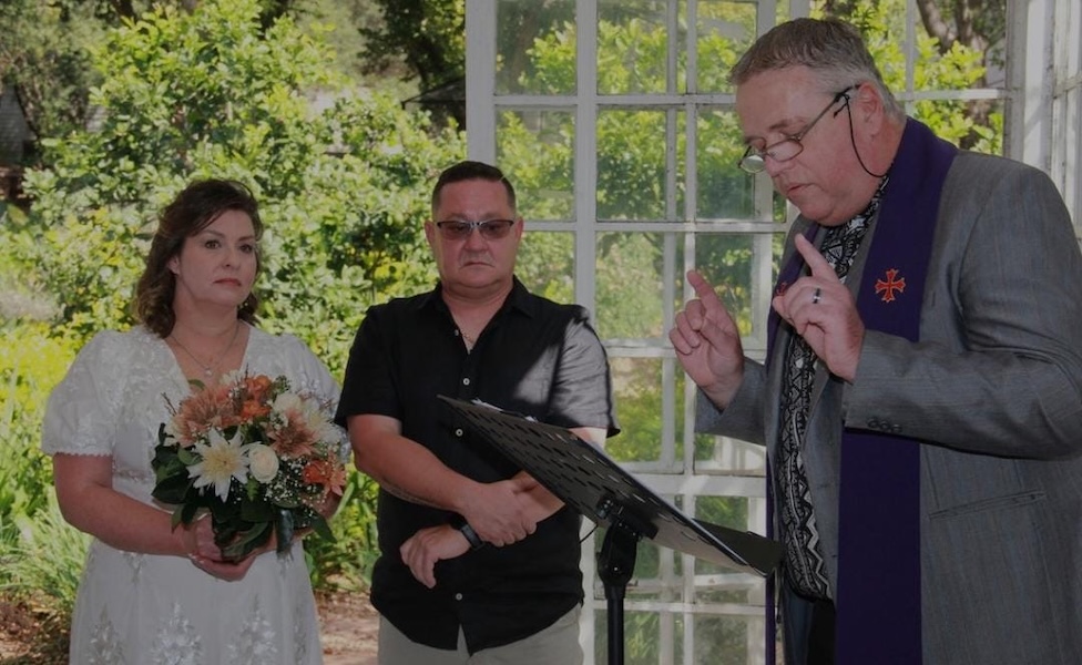 Wedding ceremony by Dr. Gerrit Rademeyer in Vredendal