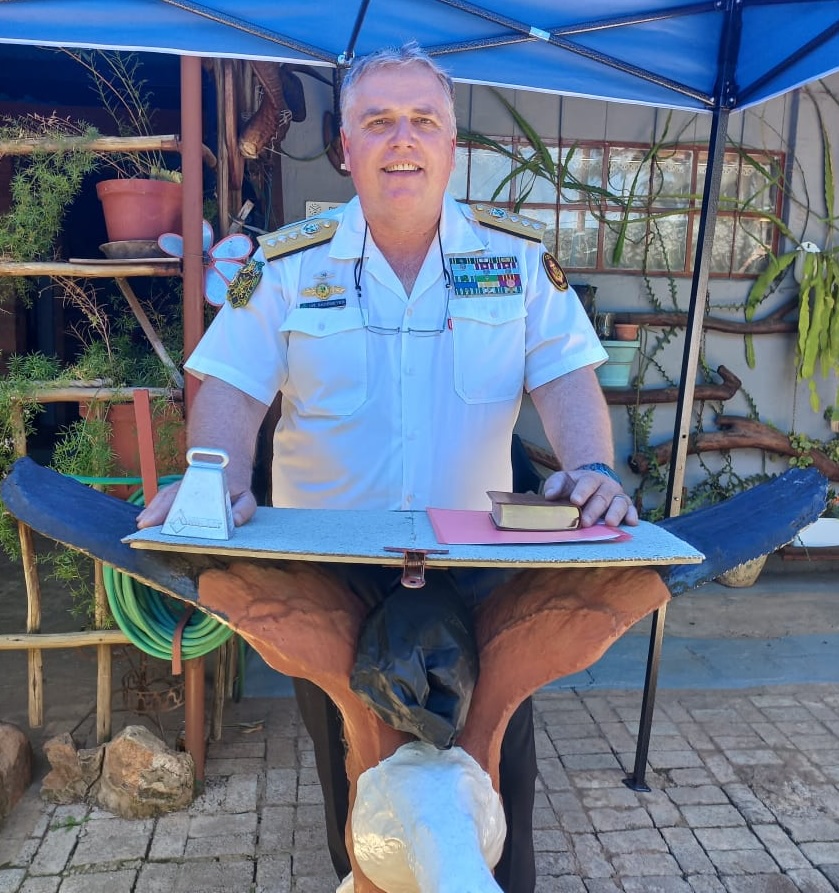 Wedding ceremony by Dr. Gerrit Rademeyer in Vredendal